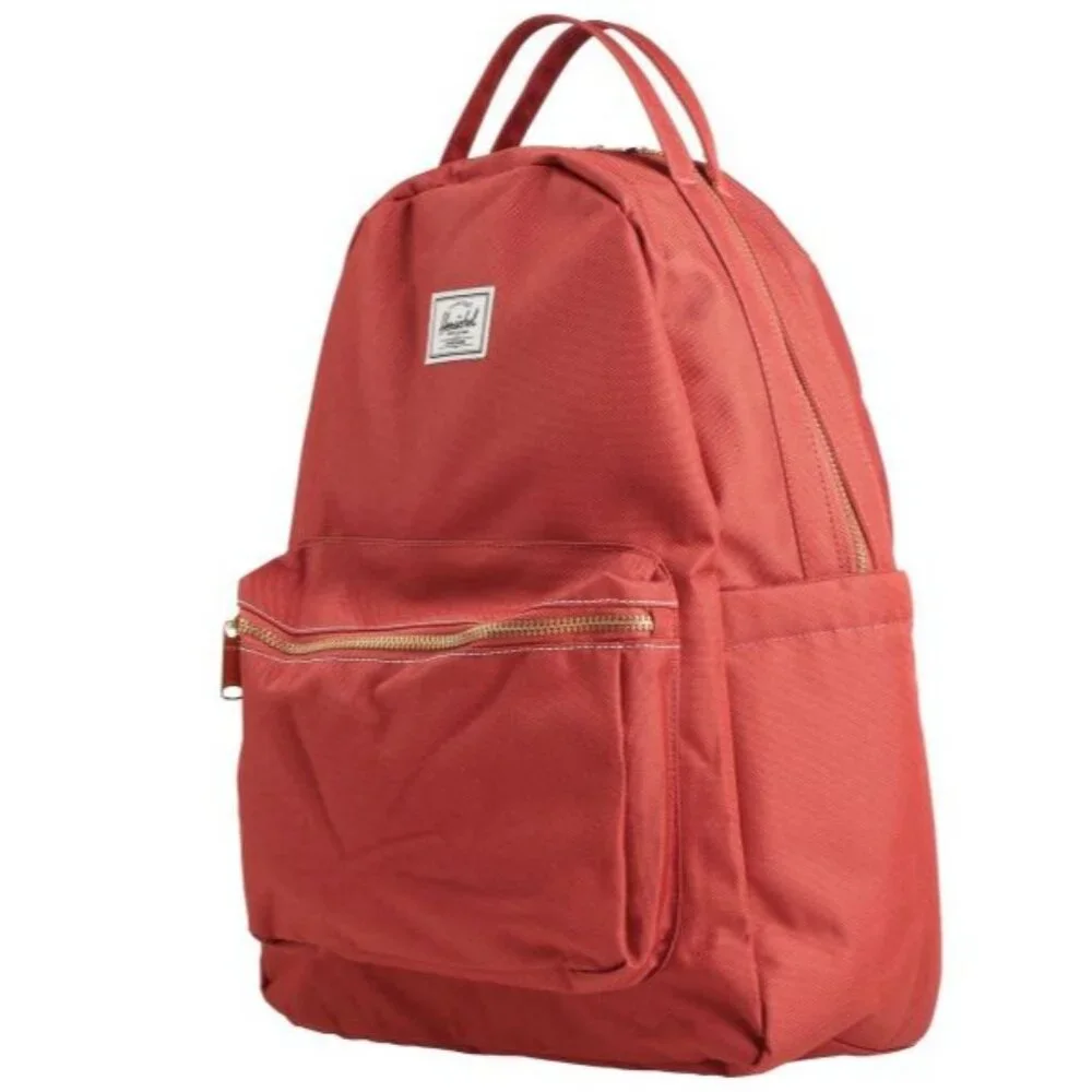 Herschel Supply Co Nova Cotton Casuals Daypack Mineral Red  display picture 3
